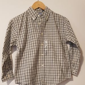 Gap checkered polo shirt